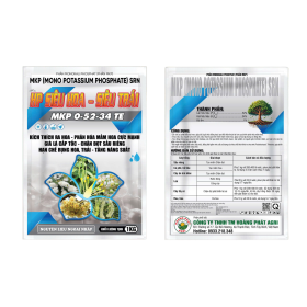 HP SIÊU HOA - SIÊU TRÁI MKP 0-52-34 TE 1KG HOÀNG PHÁT