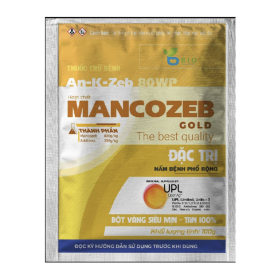 THUỐC TRỪ BỆNH MANCOZEB GOLD (AN-K-ZEB 80WP) 