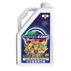 PHÂN BÓN LÁ SINH HỌC HUMAT XANH Can 2 lít