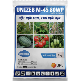 Thuốc trừ bệnh UNIZEB M-45 80WP 