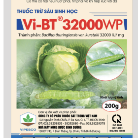Thuốc trừ sâu sinh học VI-BT 32000 WP