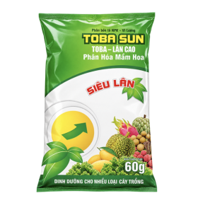 PHÂN BÓN LÁ TOBA SUN 8-58-8 GÓI 60G