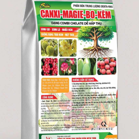 PHÂN BÓN DENTA-MAX Siêu CANXI-MAGIE-BO-KẼM BAO 10kg (NEW SUN)