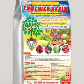 PHÂN BÓN DENTA-MAX Siêu CANXI-MAGIE-BO-KẼM Bao 25kg (NEW SUN)