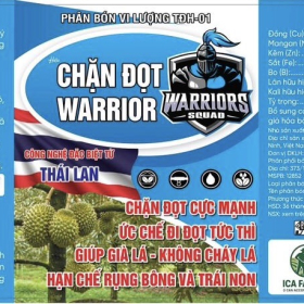 Phân Bón Vi Lượng TĐH-01 Hiệu CHẶN ĐỌT WARRIOR (Chai 500ml)