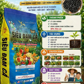 Phân bón SIÊU ĐẠM CÁ HỮU CƠ AMINO 5 IN 1 (NEW SUN)