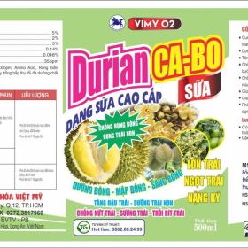 VIMY 02 DURIAN CA-BO SỮA 500ML
