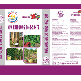 Phân bón Trung lượng NPK HAIDUONG 16-6-20+TE (XMEN)