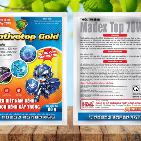 THUỐC TRỪ BỆNH Madex Top 70WG Hiệu Hativotop Gold