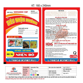 SIÊU NHỆN KHÁNG SUNVUANHEN 15WP 200G HÓA CHẤT NÔNG NGHIỆP HDA