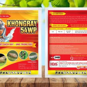 THUỐC TRỪ SÂU KHONGRAY 54WP (HDA)