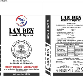 Phân bón LÂN ĐEN Humic & Đạm cá (XMEN PQ)