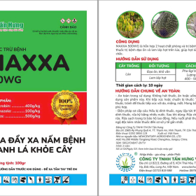 THUỐC TRỪ BỆNH MAXXA 500WG