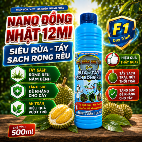 Phân bón lá NANO ĐỒNG NHẬT 12MI Chai 500ml (NGN)