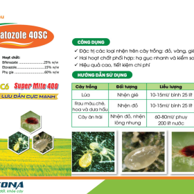 THUỐC TRỪ SÂU AMOTOZOLE 40SC KONA