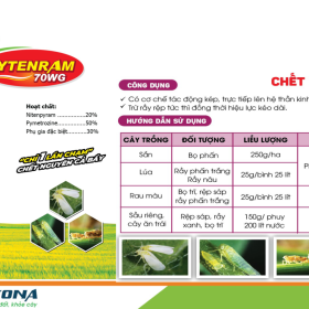THUỐC TRỪ SÂU PYTENRAM 70WG KONA
