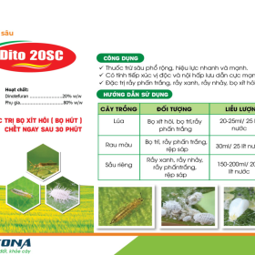 THUỐC TRỪ SÂU DITO 20SC KONA