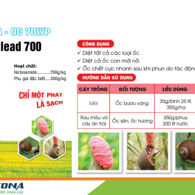 THUỐC TRỪ ỐC JIA OC 70WP KONA