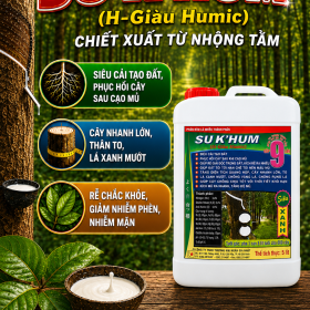 Phân bón SU K'HUM (H-Giàu Humic) Can 5 lít (NGN)