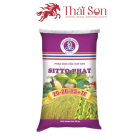 PHÂN BÓN NPK SITTO PHAT 20-20-15+TE 50KG