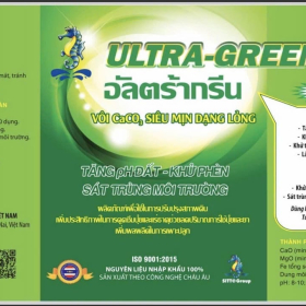 ULTRA - GREEN VÔI CACO 1L SITTO