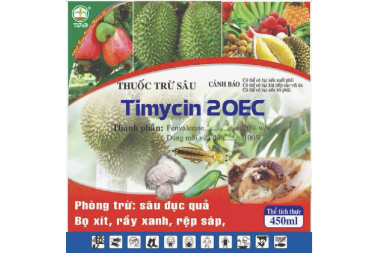 THUỐC TRỪ SÂU TIMYCIN 20EC