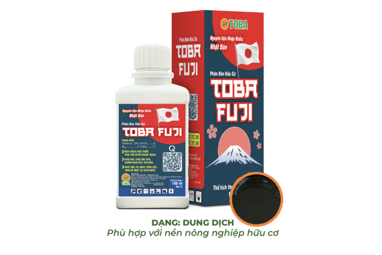 PHÂN BÓN HỮU CƠ TOBA FUJI - CHAI 100ML