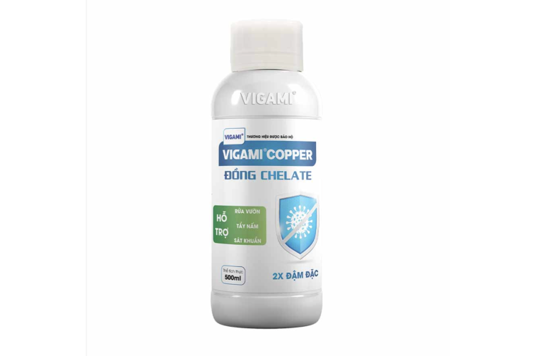 PHÂN BÓN VIGAMI® COPPER ĐỒNG CHELATE 