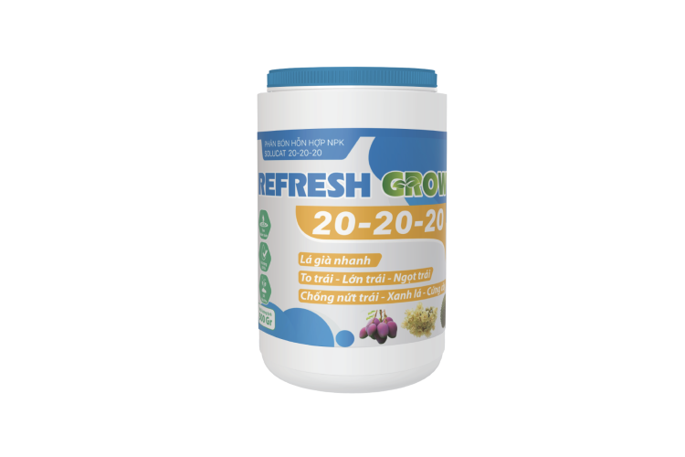 PHÂN BÓN HỖN HỢP REFRESH GROW 20-20-20