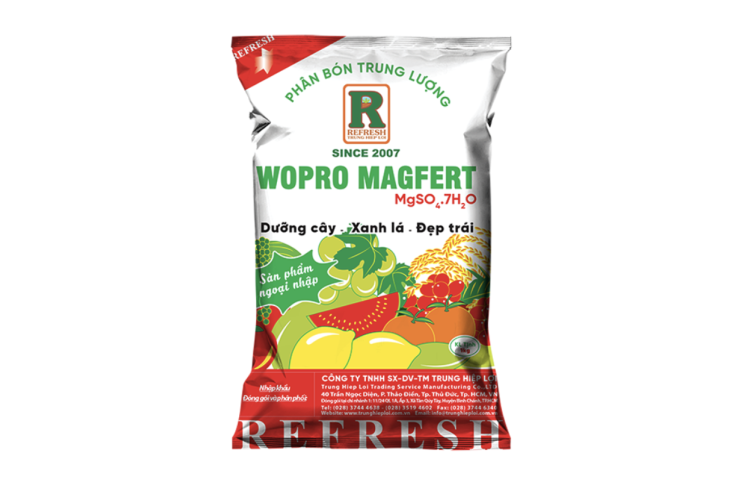 PHÂN BÓN TRUNG LƯỢNG WOPRO MAGFERT (MAGIE PLUS)