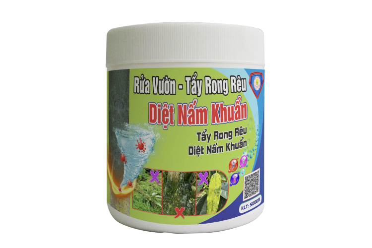 Rửa vườn - Tẩy rong rêu Diệt Nấm Khuẩn