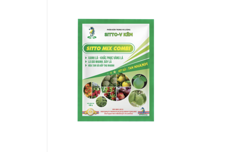 Phân bón lá SITTO– V KẼM (SITTO MIX COMBI) 100G 