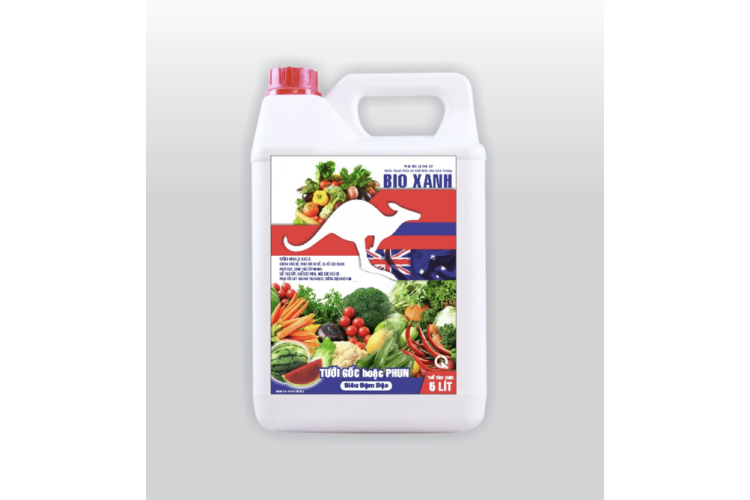 Phân bón BIO XANH RAU MÀU 5 LÍT
