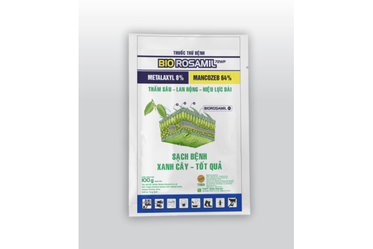 BIOROSAMIL 72WP GÓI 100G TNBVBR10