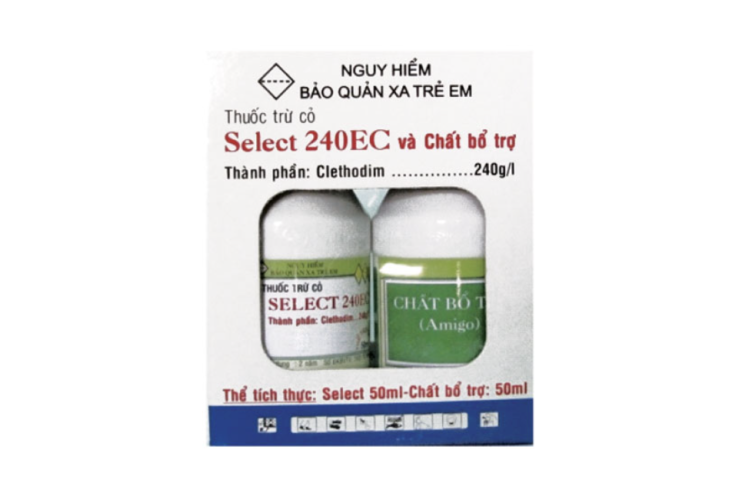 Thuốc trừ cỏ Select 240EC và Chất bổ trợ (Amigo)