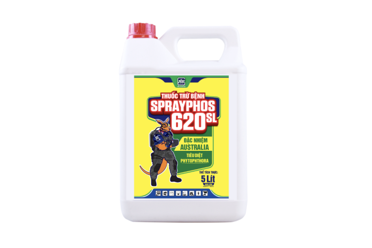 THUỐC TRỪ BỆNH SPRAYPHOS 620SL 5 lít