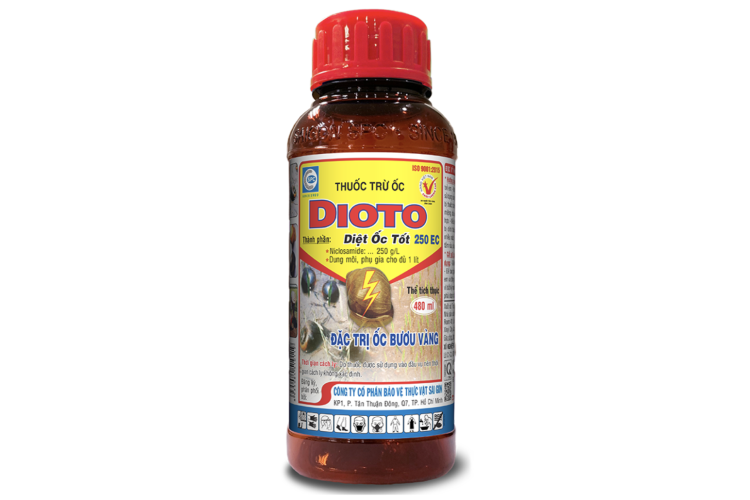 THUỐC TRỪ ỐC DIOTO 250EC