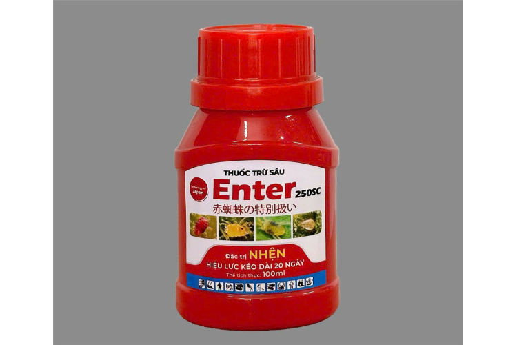ENTER 250SC - THUỐC TRỪ SÂU ĐẶC TRỊ NHỆN ĐỎ