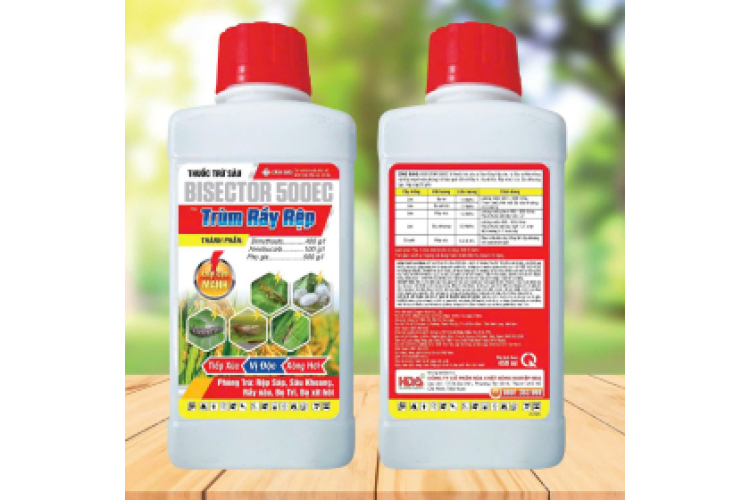 TRÙM RẦY RỆP BISECTOR 500EC 450 ML HÓA CHẤT NÔNG NGHIỆP HDA