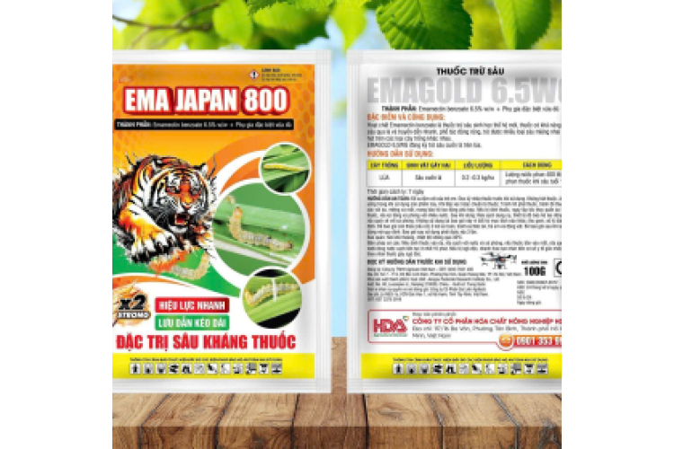 EMA JAPAN 800 EMAGOLD 6.5WG 100G HÓA CHẤT NÔNG NGHIỆP HDA
