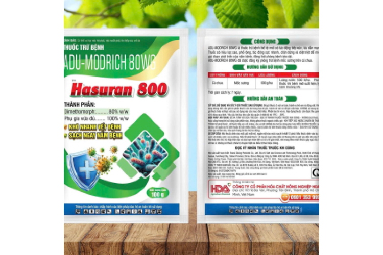 HASURAN 800 ADU-MODRICH 80WG 100G HÓA CHẤT NÔNG NGHIỆP HDA