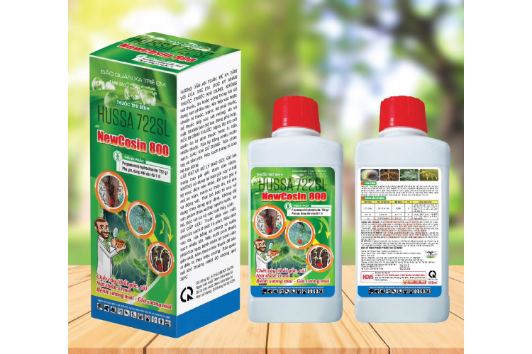 THUỐC TRỪ BỆNH HUSSA 722SL Hiệu NewCosin 800