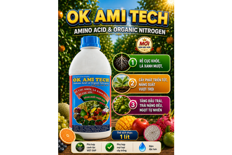 Phân bón OK AMI TECH (NGN)