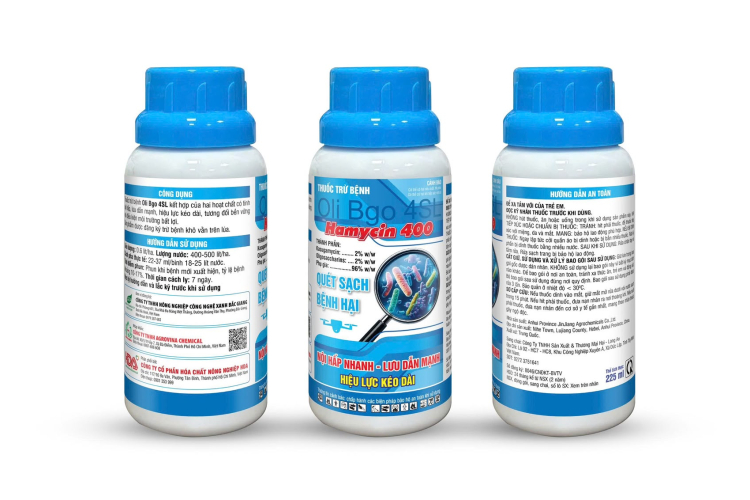 THUỐC TRỪ BỆNH Oli Bgo 4SL Hiệu Hamycin 400