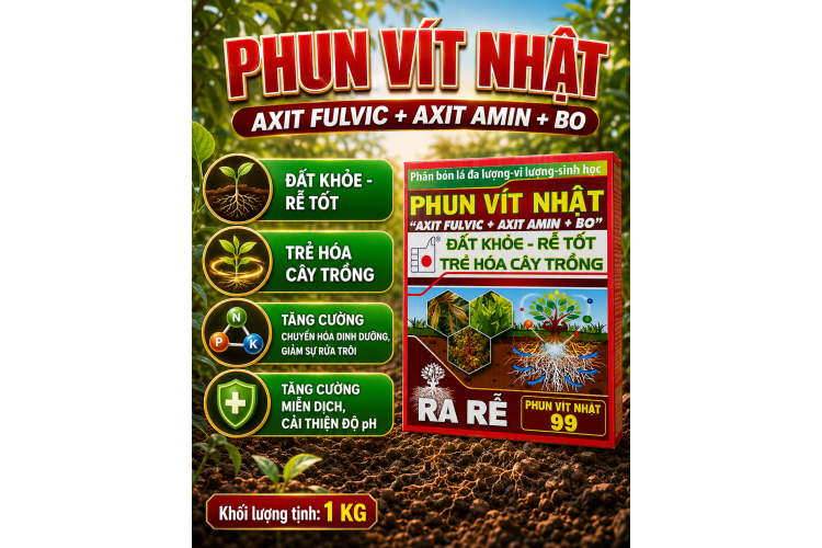 Phân bón lá PHUN VÍT NHẬT (NGN)
