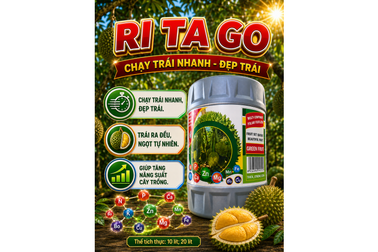 Phân bón RI TA GO Sầu riêng (NGN)