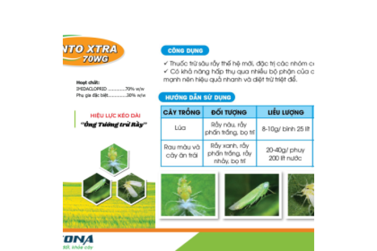 THUỐC TRỪ SÂU PUNTO XTRA 70WG KONA