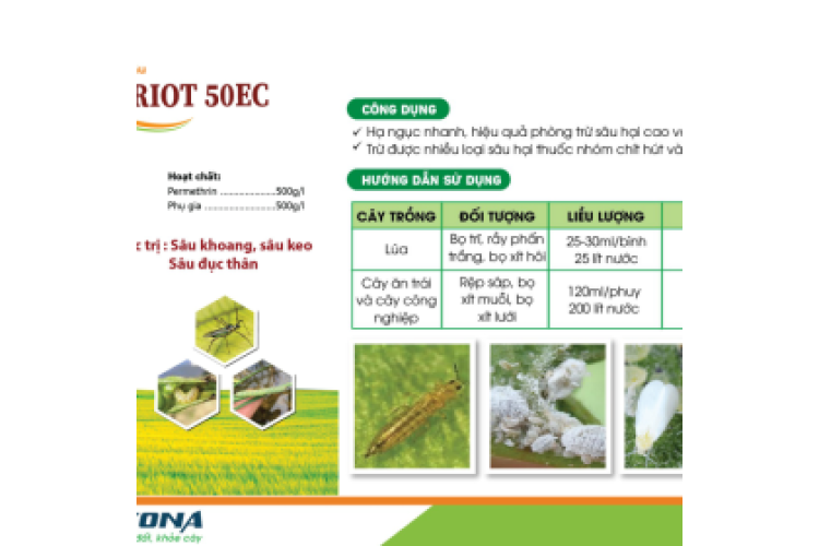 THUỐC TRỪ SÂU PATRIOT 50EC KONA