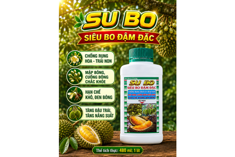 Phân bón SU BO SIÊU BO CHO Sầu riêng (NGN)
