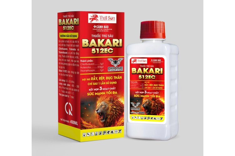 THUỐC TRỪ SÂU BAKARI 512EC (THÁI SƠN)
